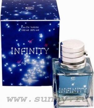 Женская туалетная вода Infinity - древесно-мускусный аромат